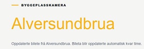 Byggekamera Alversundbrua